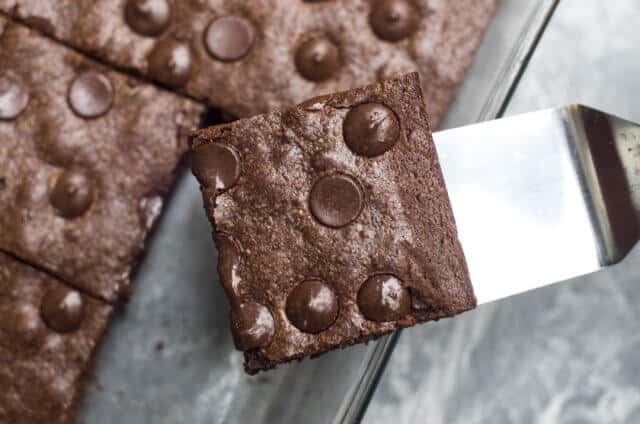 Fudgy One Bowl Brownies