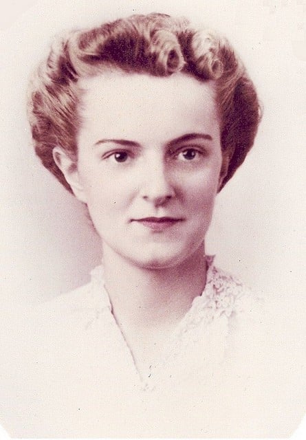 An old photograph of my mother.