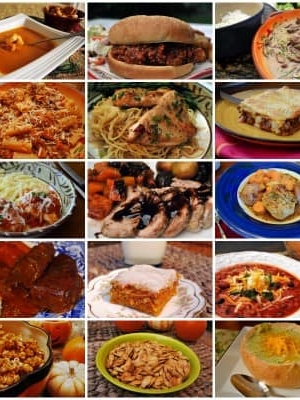 Many different types of food in a collage.