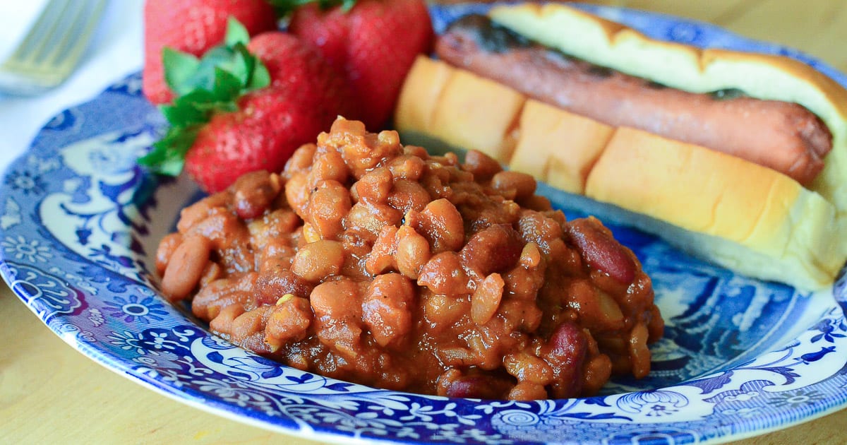 Spicy Baked Beans Valerie's Kitchen