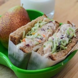 Crunchy Sweet Chicken Salad Sandwiches