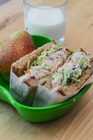 Crunchy Sweet Chicken Salad Sandwiches