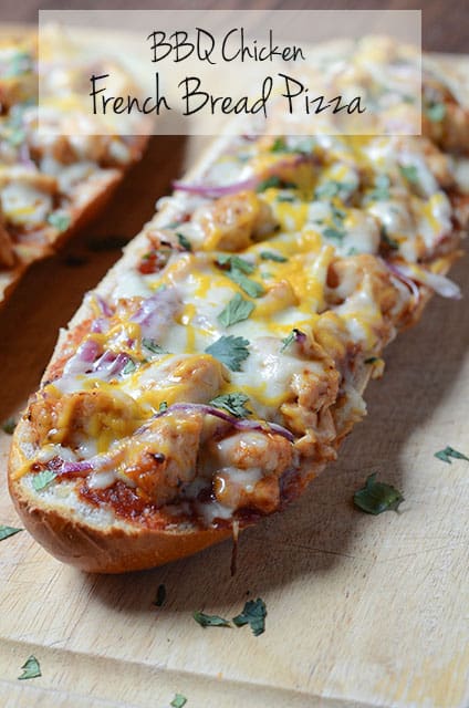 BBQ Chicken French Bread Pizza 121 (titled)