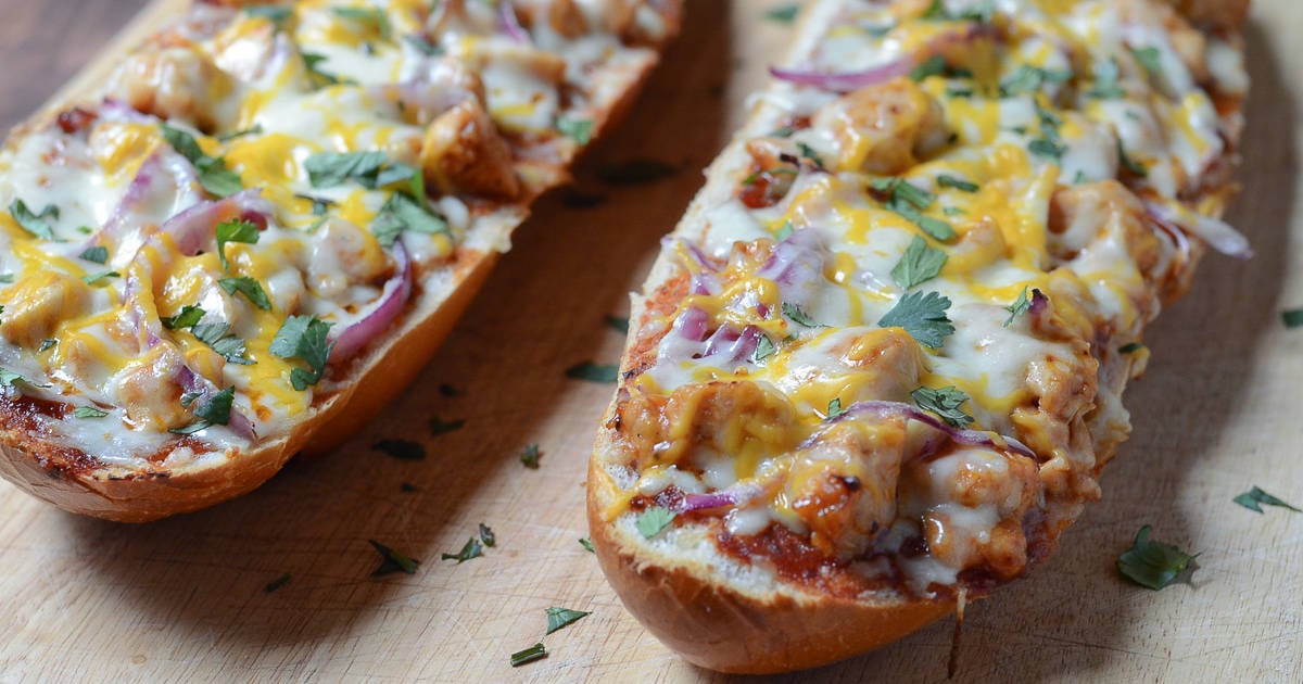 BBQ Chicken French Bread Pizza Valerie's Kitchen