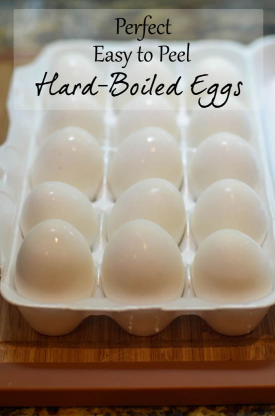 Perfect Easy to Peel Hard-Boiled Eggs