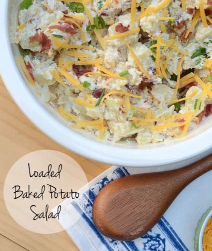 Loaded Baked Potato Salad Valerie S Kitchen
