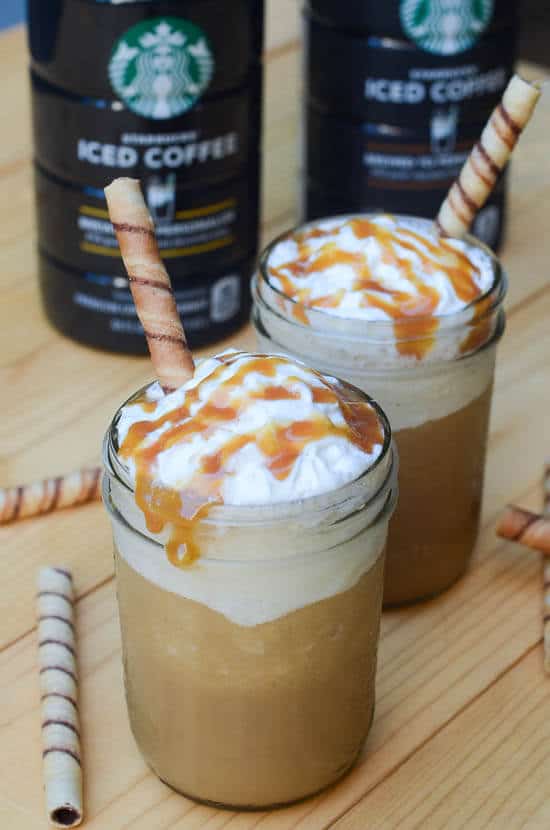 Caramel iced shop coffee recipe