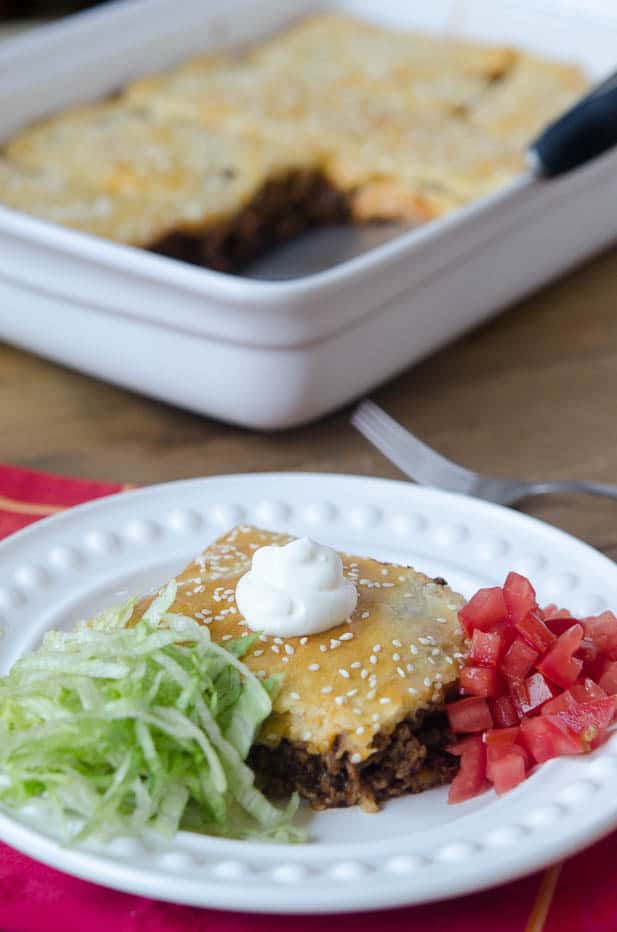 Crescent Roll Taco Squares Valerie's Kitchen