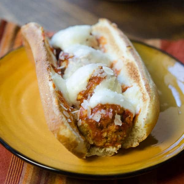 Italian Turkey Meatball Subs Valerie's Kitchen