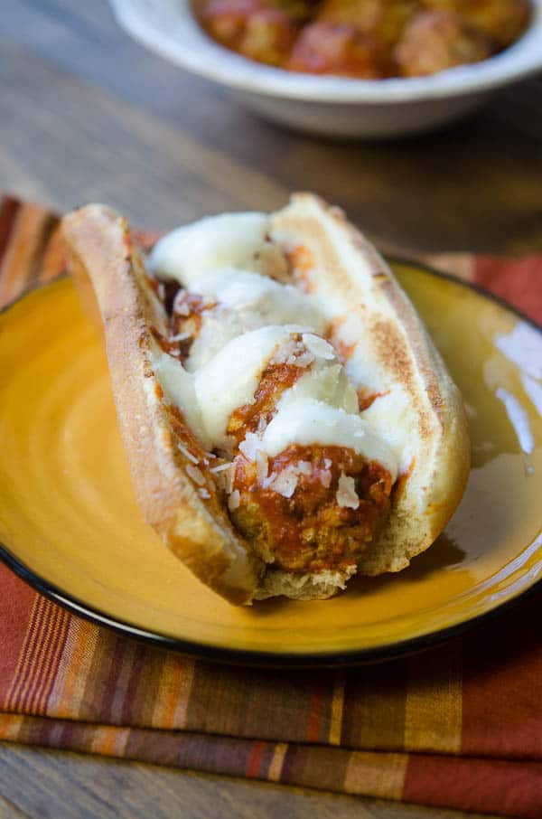 10 Healthy Dinner Recipes on a Budget - Italian Turkey Meatball Subs