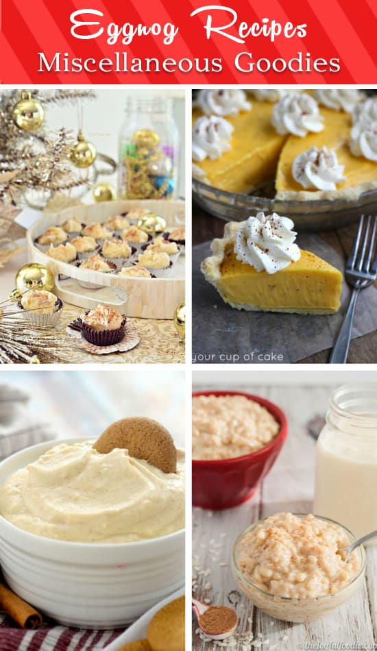 75+ Recipes Made With Eggnog