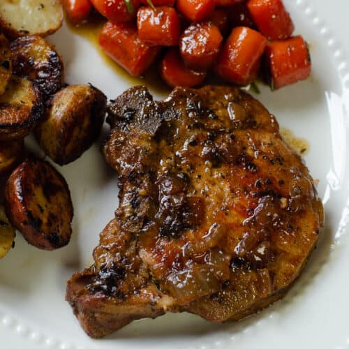 Skillet Braised Pork Chops Valerie's Kitchen