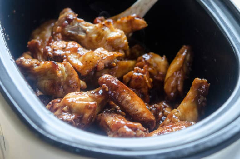 Slow Cooker Asian BBQ Chicken Wings Valerie's Kitchen