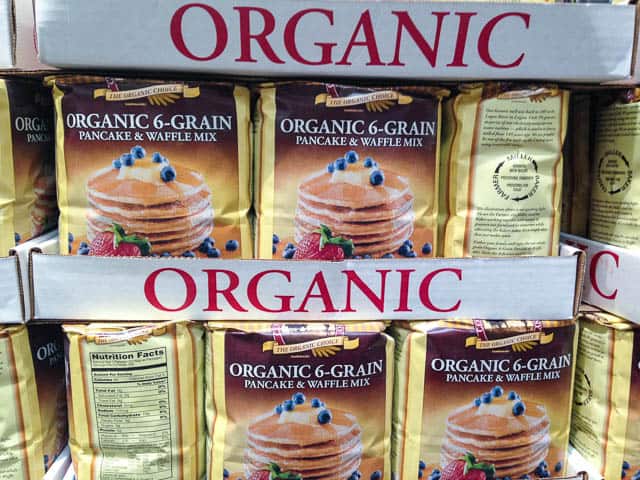 The Costco Haul Organic Six Grain Pancake Mix