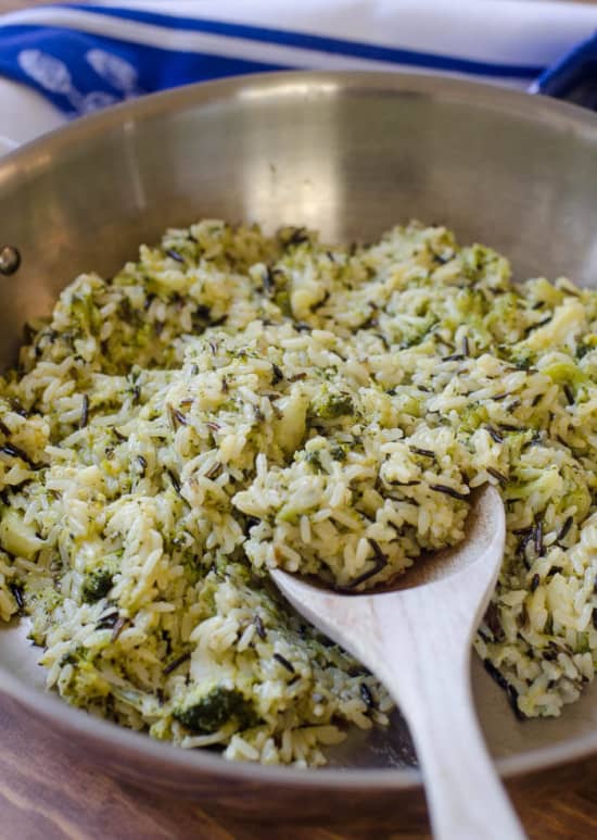 Broccoli Cheese Long Grain and Wild Rice