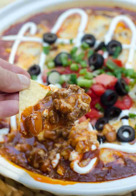 Beef Enchilada Dip Recipe