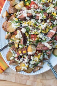 Cowboy Steak Salad | From Valerie's Kitchen