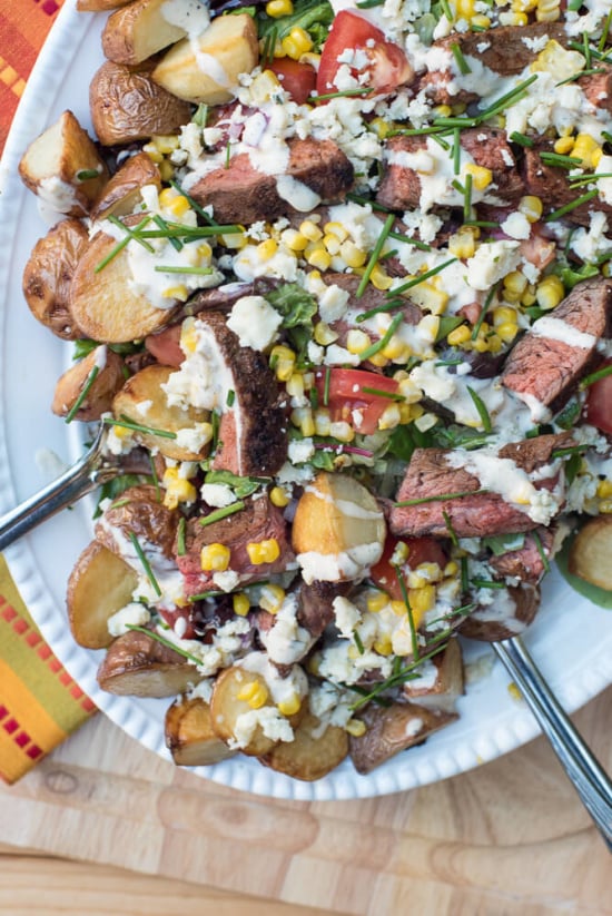 Cowboy Steak Salad