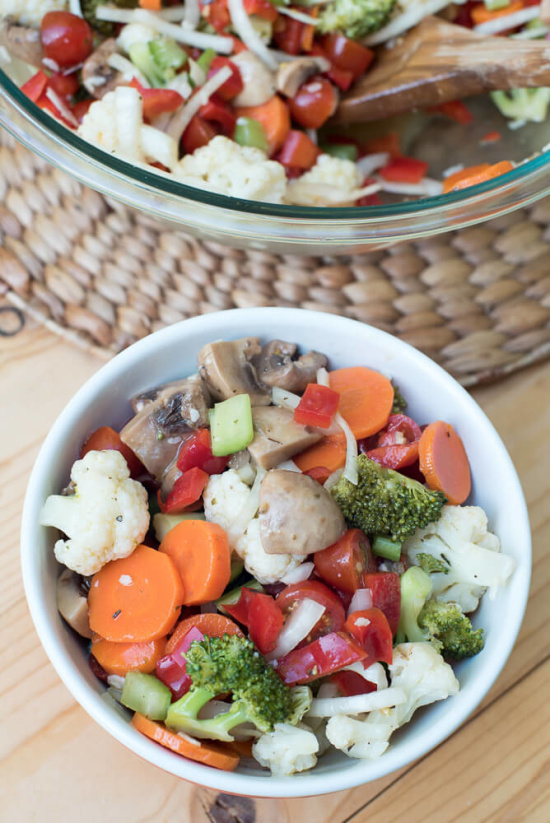 Marinated Vegetable Salad Valerie's Kitchen