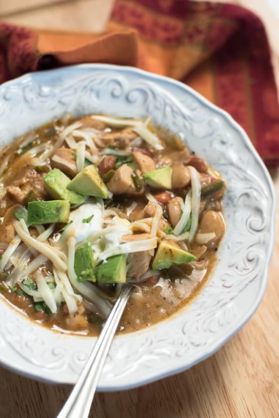 10 Healthy Dinner Recipes on a Budget - White Chicken Chili
