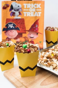 Sweet and Salty Popcorn Snack Mix Recipe