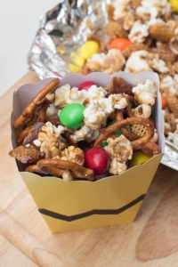 Sweet and Salty Popcorn Snack Mix