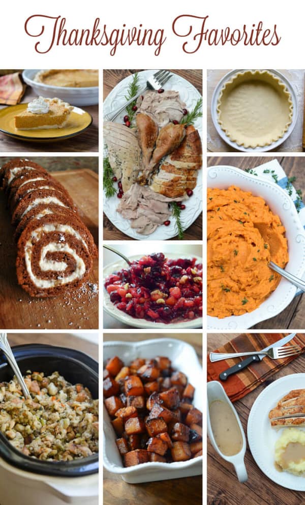 Favorite Thanksgiving Recipes | From Valerie's Kitchen