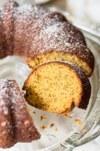 Butterscotch Poppy Seed Bundt Cake