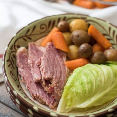 Slow Cooker Corned Beef and Cabbage | Valerie's Kitchen