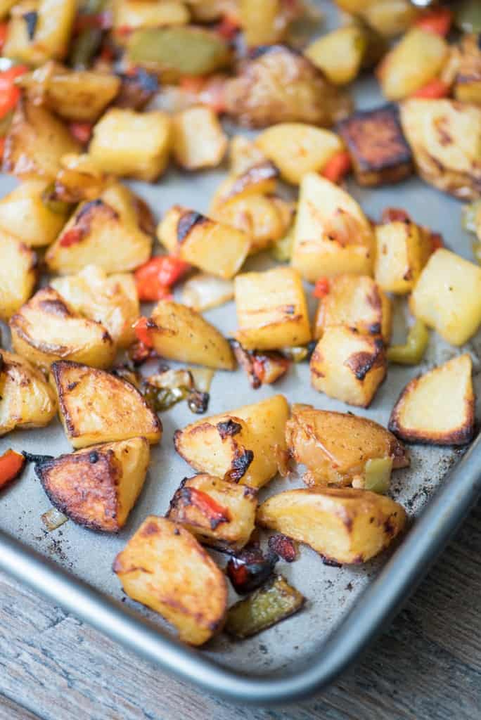 Oven Roasted Breakfast Potatoes