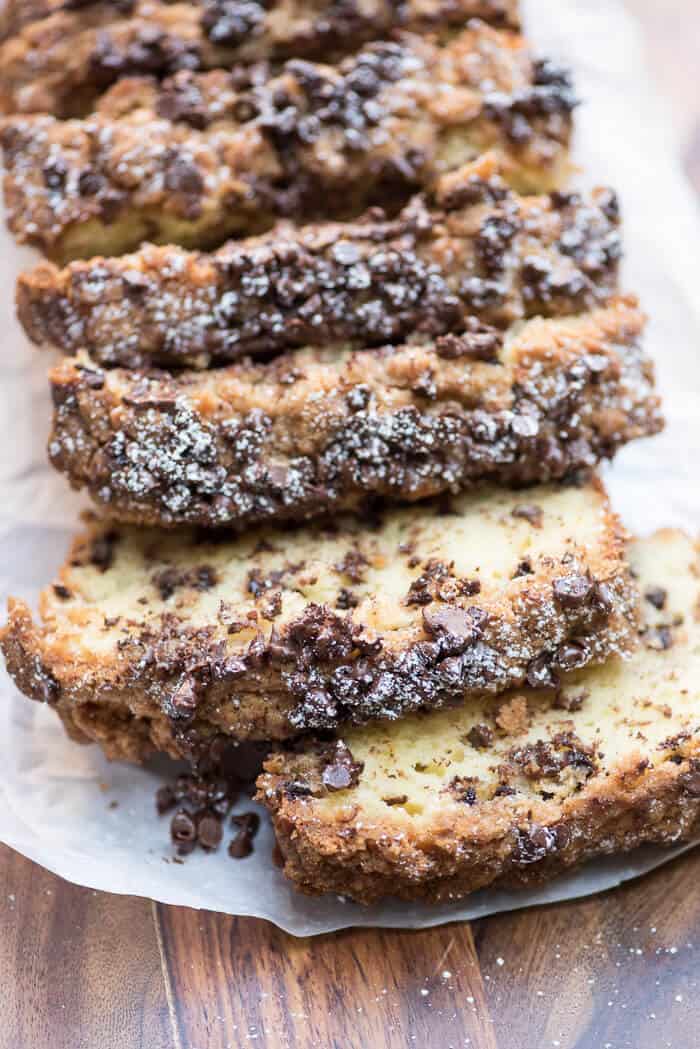 Sour cream chocolate chip loaf cake Idea | btownbengal