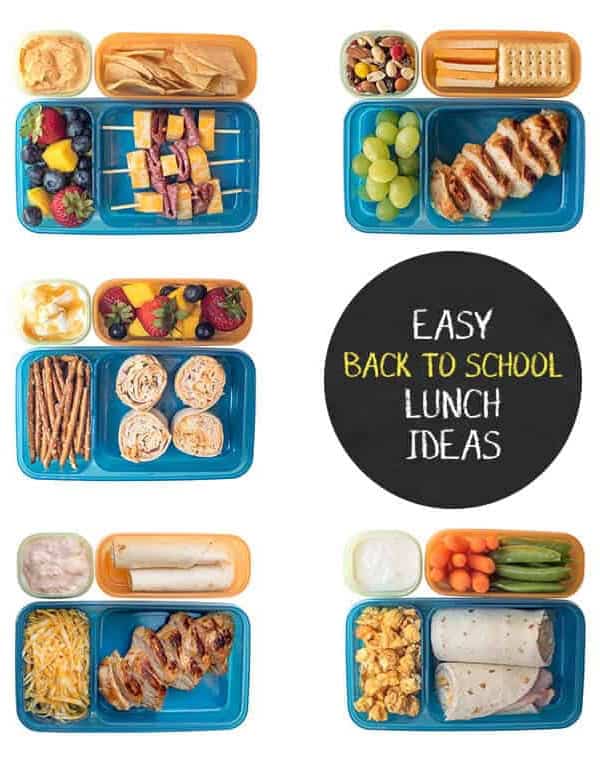 Back to School Lunch Ideas