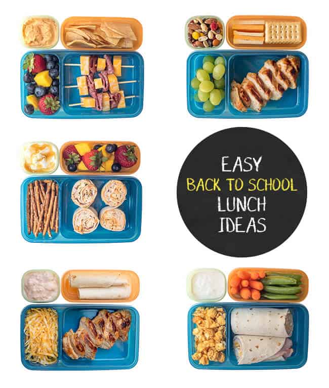 Back To School Lunch Ideas