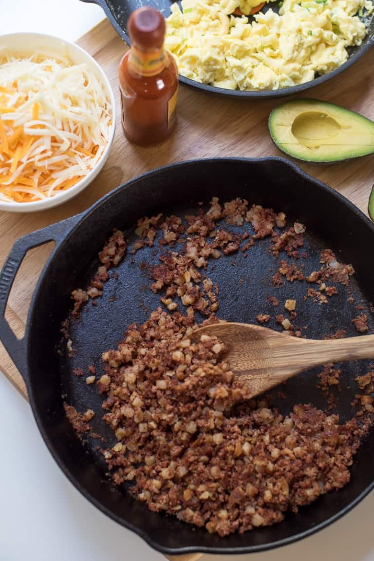 Corned Beef Hash Breakfast Burritos