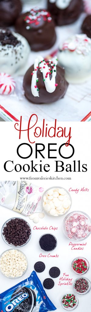 Holiday Oreo Cookie Balls
