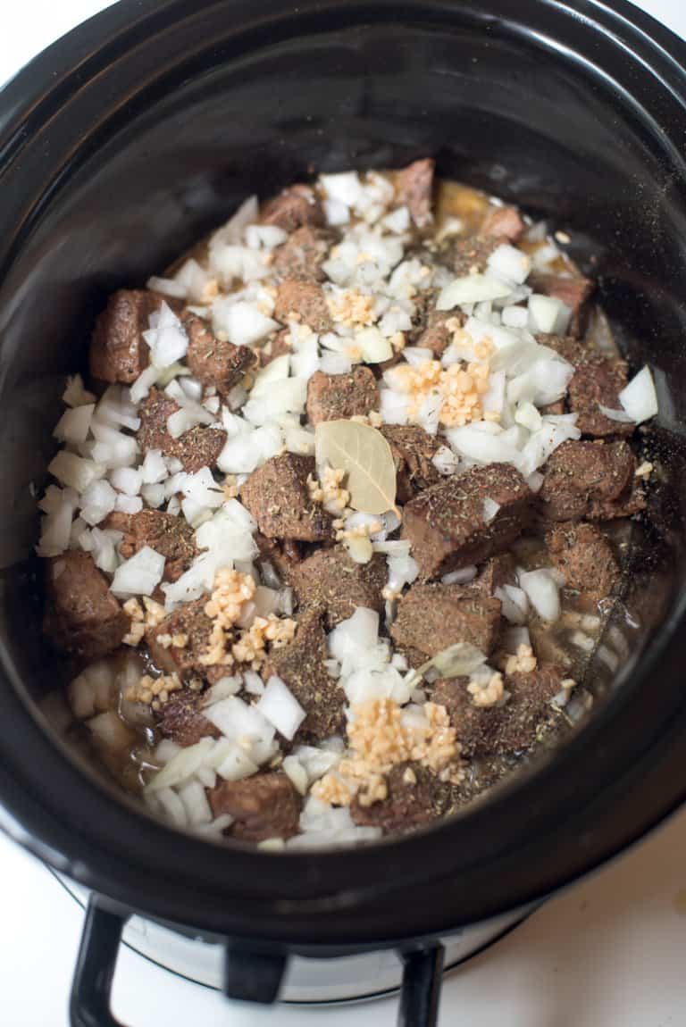 Slow Cooker Beef Tips with Gravy Valerie's Kitchen