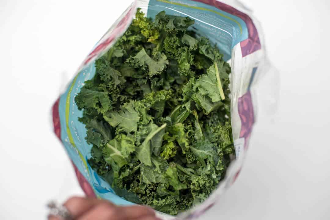 Kale in a bag.