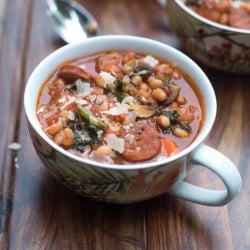 Sausage White Bean and Kale Stew