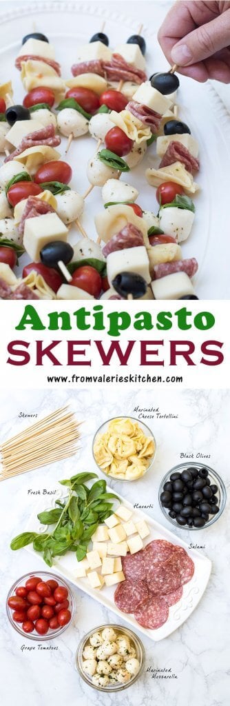 Antipasto Skewers (The Perfect Appetizer)- Kathryn's Kitchen