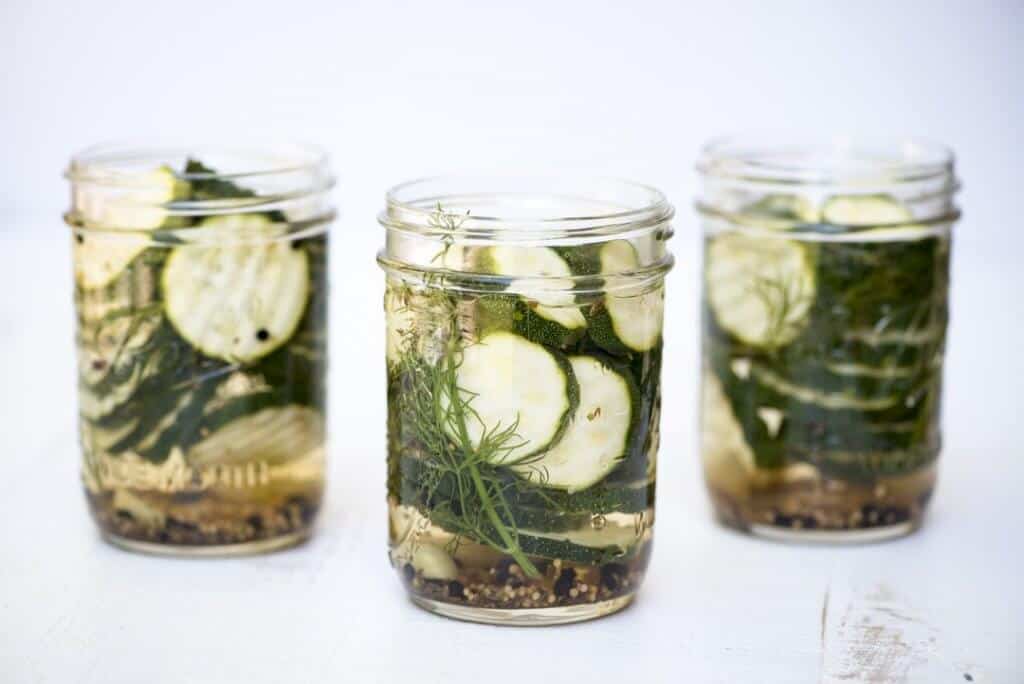 Refrigerator Zucchini Pickles (Quick and Easy!) Valerie's Kitchen