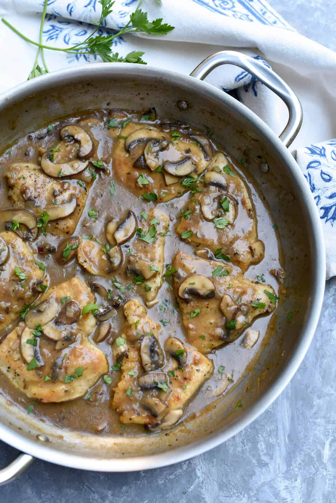 Easy Chicken Marsala Recipe and Video - Valerie&amp;#39;s Kitchen