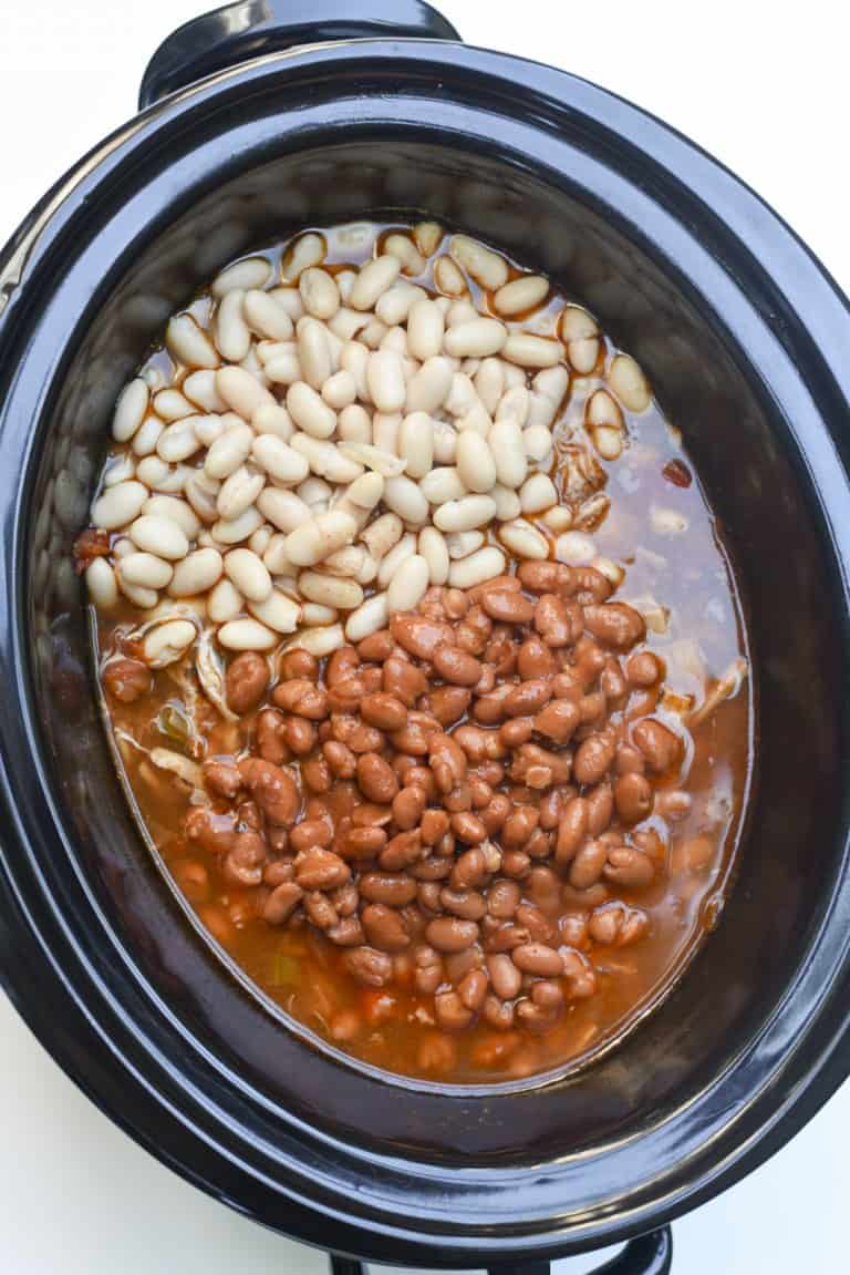 Slow Cooker Shredded Mexican Pork with Beans Valerie's Kitchen