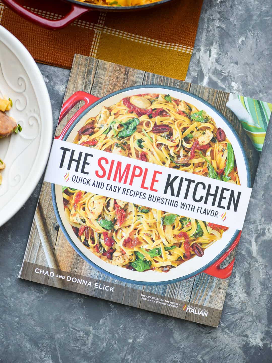 The Simple Kitchen cookbook.