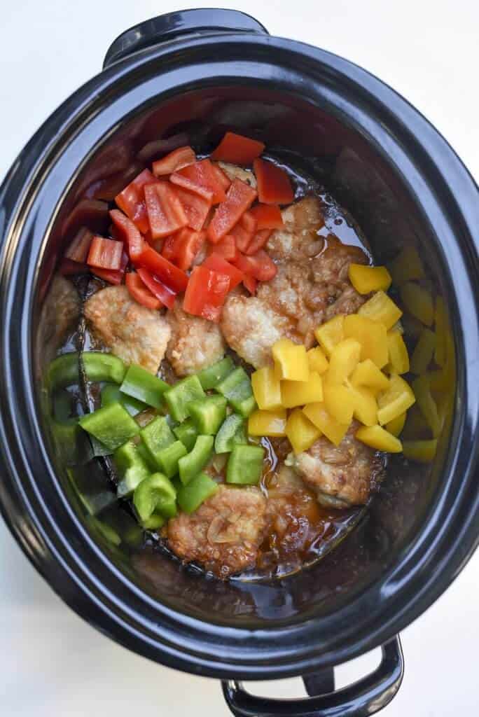 Slow Cooker Sweet and Sour Chicken Valerie's Kitchen