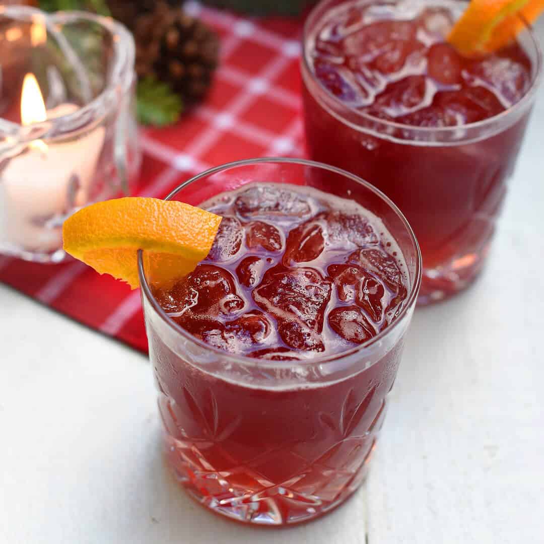 Sparkling Pomegranate Vodka Punch Valerie's Kitchen