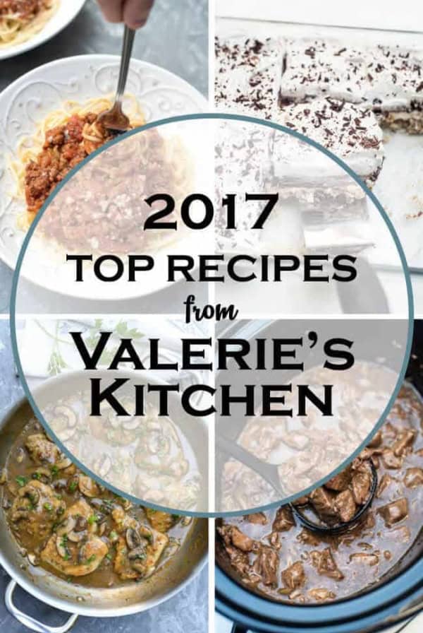 A bunch of different types of food with text overlay.