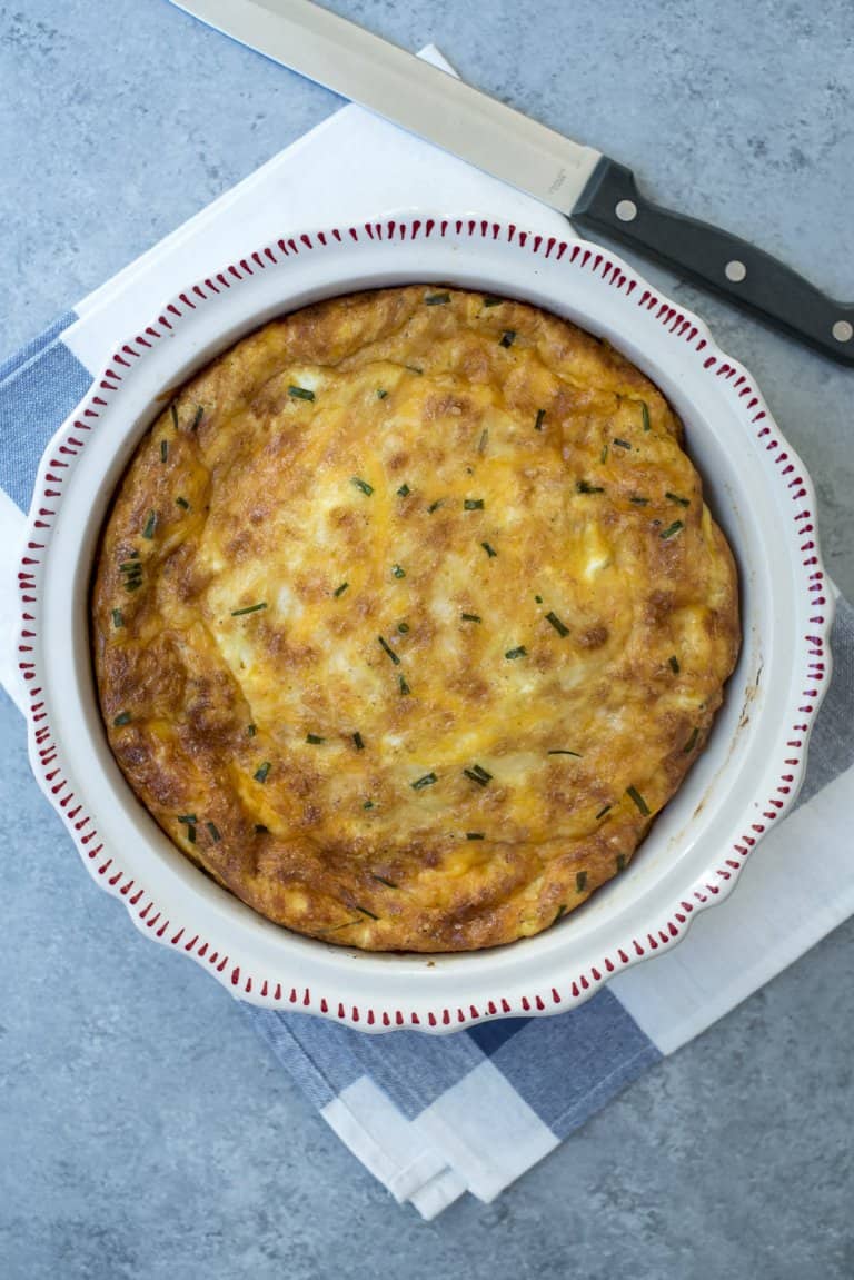 Ham and Cheese Crustless Quiche Valerie's Kitchen