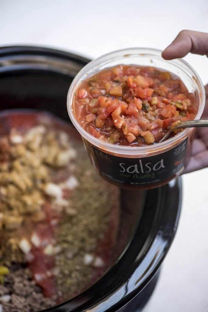 Slow Cooker Salsa Chili Valerie's Kitchen