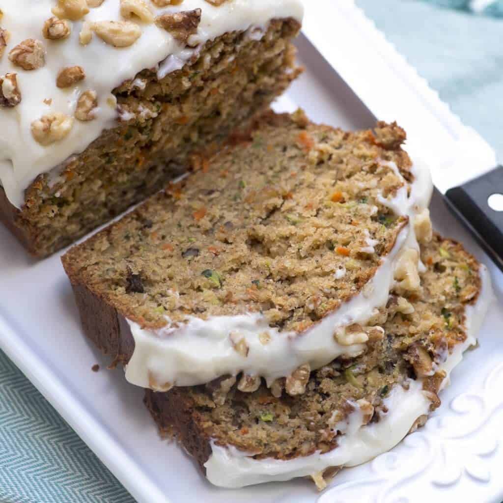 Carrot Zucchini Bread | Valerie's Kitchen