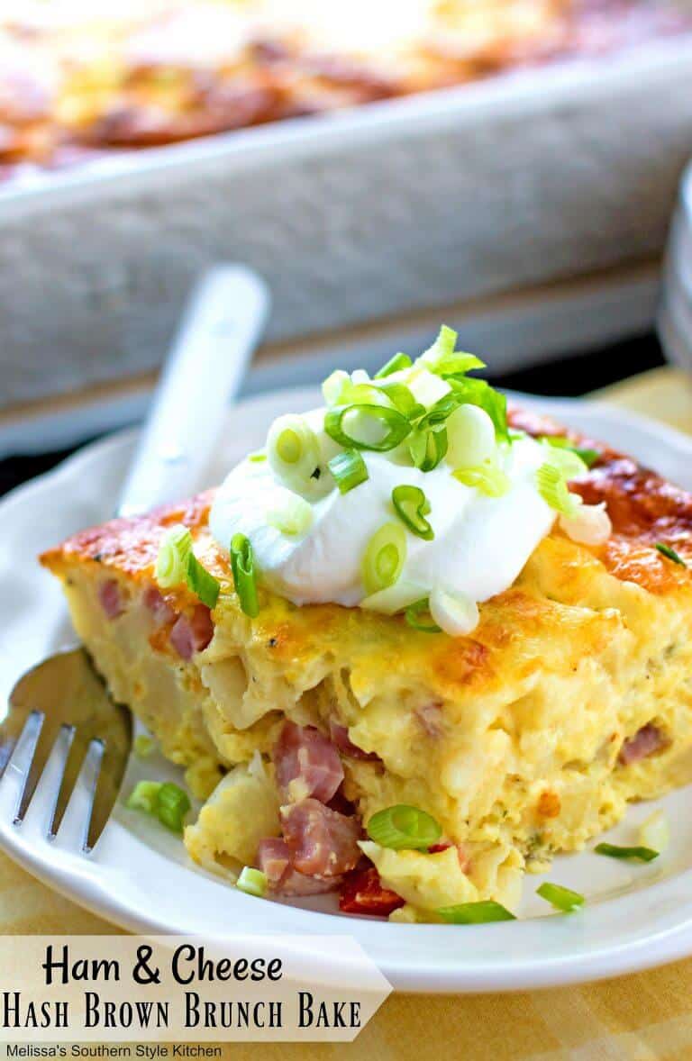 Ham and Cheese Hash Brown Brunch Bake | 25 Recipes for Leftover Ham